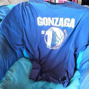 Adult Blue Graphic T-Shirt Approx XL